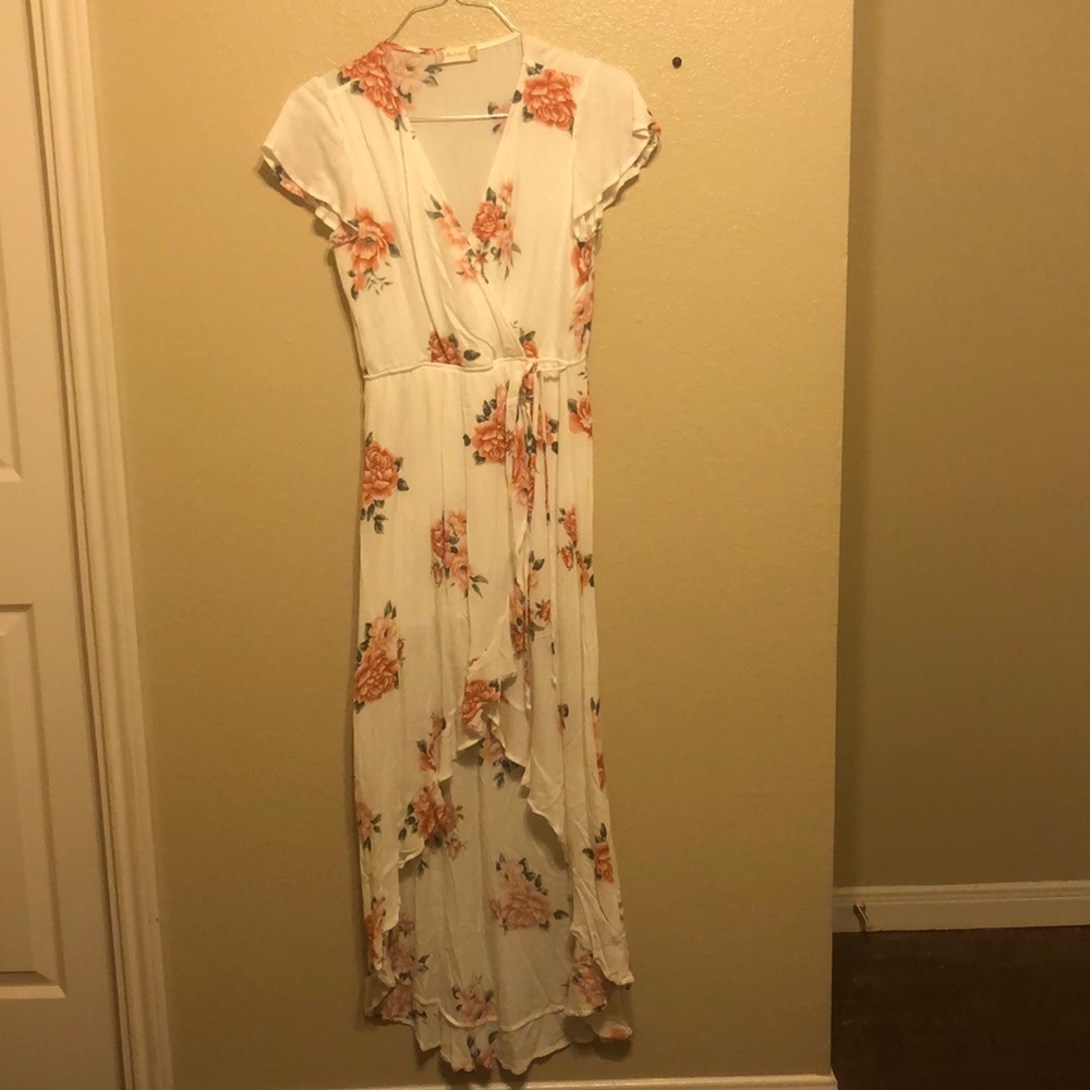 Altard state floral high low dress